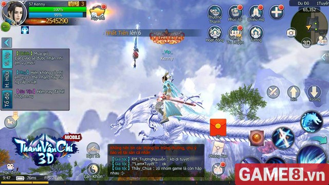 Thanh Vân Chí 3D Mobile tặng Vip Code chính thức Open Beta ngày 01/10/2017