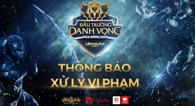 Không trung thực khi khai báo giấy tờ, GameTV bị BTC Đấu Trường Danh Vọng phạt nặng