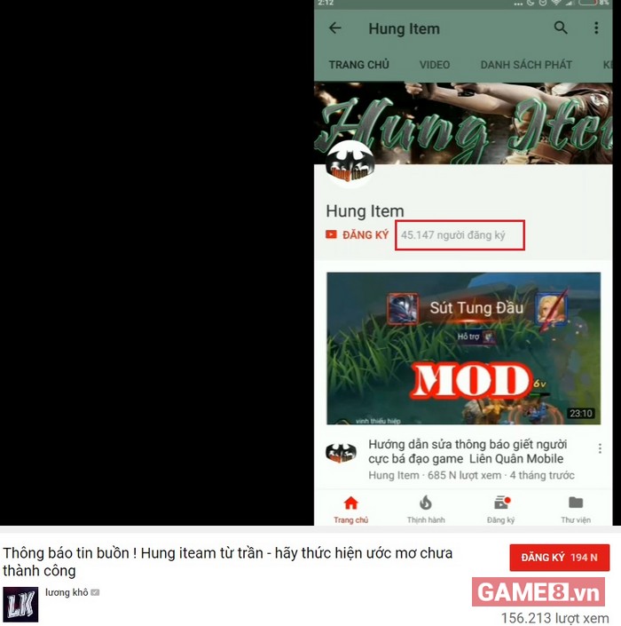 Youtuber trẻ tuổi Hưng Item bị tai nạn qua đời, cộng đồng game thủ chung tay hoàn thành giấc mơ còn dang dở