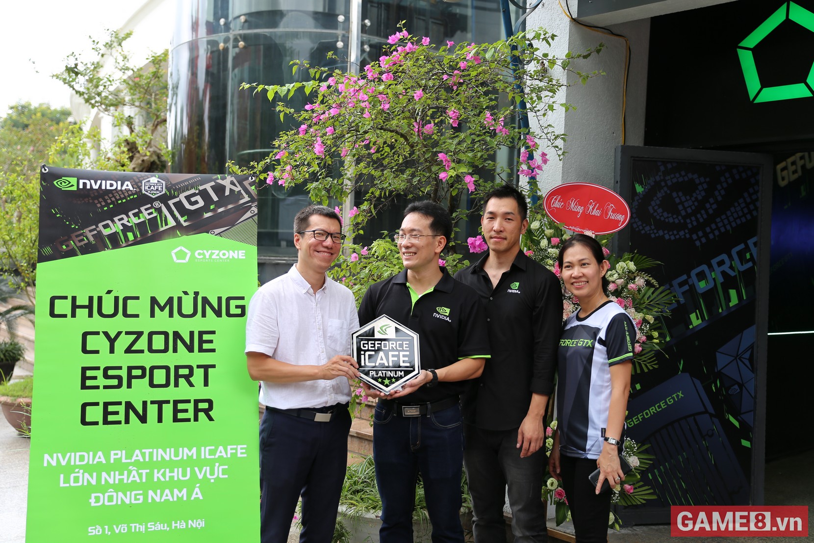 Khai trương Cyzone Esports Center đạt chuẩn NVIDIA GeForce lớn nhất Đông Nam Á
