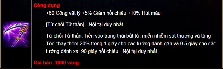 Liên Quân Mobile: 5 trang bị mới được cập nhật trong 