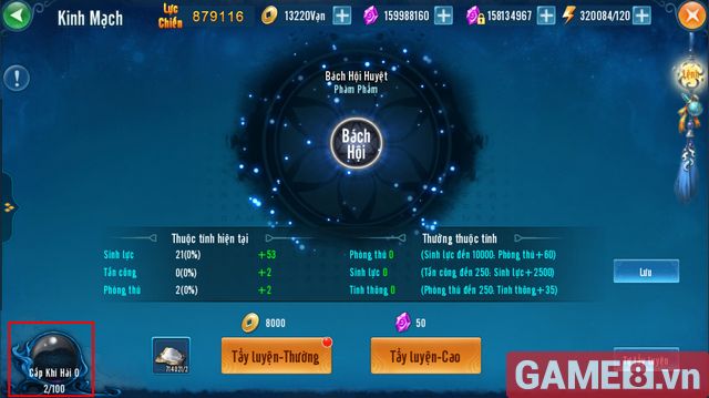 Tất tần tật về hệ thống Kinh Mạch trong game Phàm Nhân Tu Tiên VNG Tất tần tật về hệ thống Kinh Mạch trong game Phàm Nhân Tu Tiên VNG