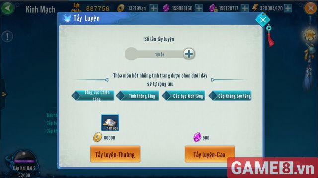 Tất tần tật về hệ thống Kinh Mạch trong game Phàm Nhân Tu Tiên VNG Tất tần tật về hệ thống Kinh Mạch trong game Phàm Nhân Tu Tiên VNG