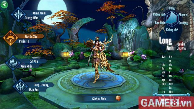 Giới thiệu chi tiết hệ thống môn phái trong game Phàm Nhân Tu Tiên VNG