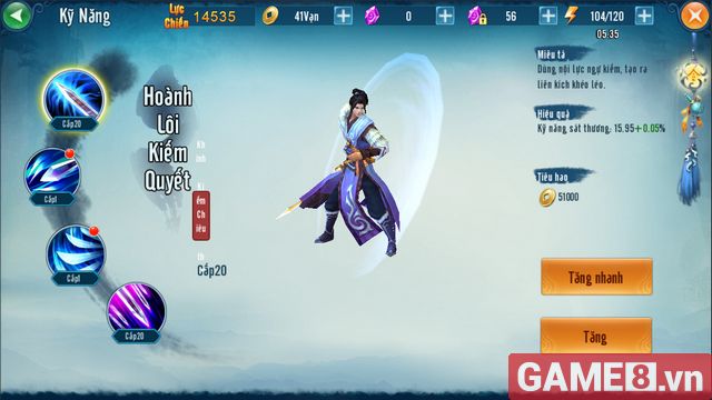 Phàm Nhân Tu Tiên VNG: Hướng dẫn tăng nhanh lực chiến cho game thủ mới bước vào game