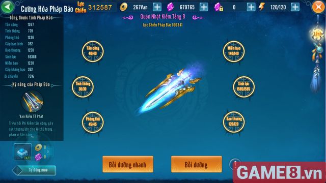 Phàm Nhân Tu Tiên VNG: Hướng dẫn tăng nhanh lực chiến cho game thủ mới bước vào game