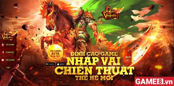 Quan Vân Trường Mobile: Trong Tam Quốc chiến thuật là yếu tố quyết định tất cả?