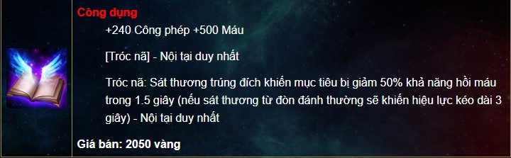 Liên Quân Mobile: 5 trang bị mới được cập nhật trong 