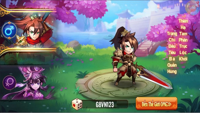 Soi game mobile OMG 3Q trong ngày đầu ra mắt game thủ Việt