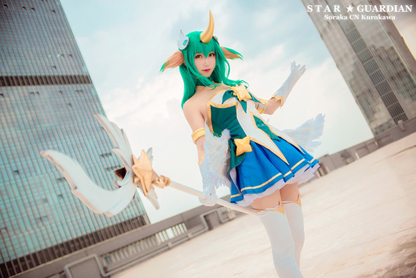 Cosplay tuyệt đẹp không tì vết của Vệ Binh Tinh Tú Soraka trong Liên Minh Huyền Thoại