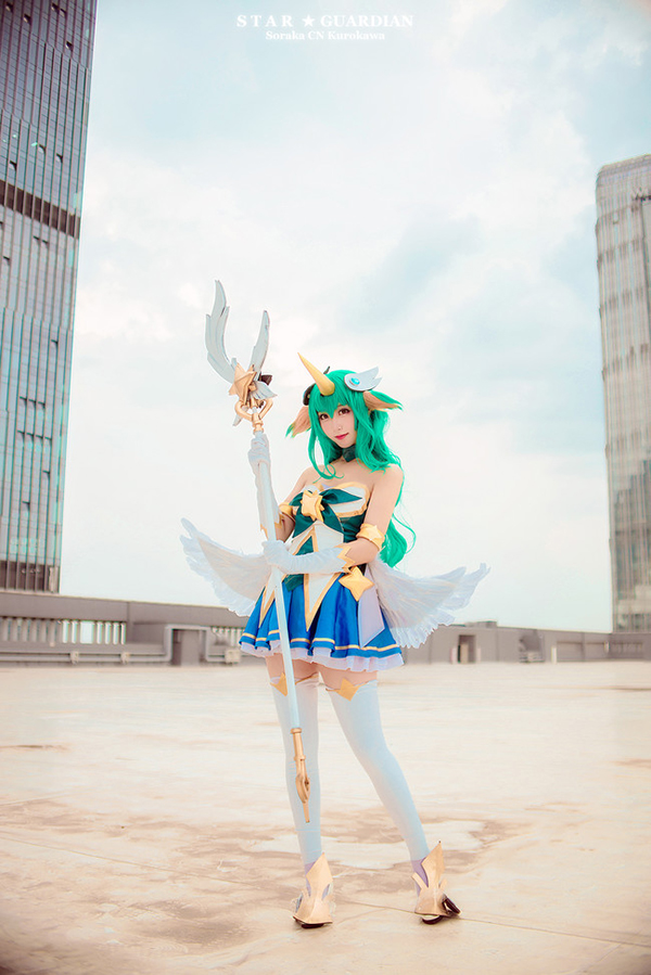 Cosplay tuyệt đẹp không tì vết của Vệ Binh Tinh Tú Soraka trong Liên Minh Huyền Thoại