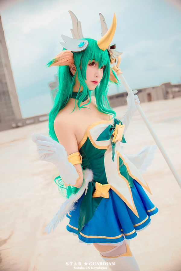 Cosplay tuyệt đẹp không tì vết của Vệ Binh Tinh Tú Soraka trong Liên Minh Huyền Thoại