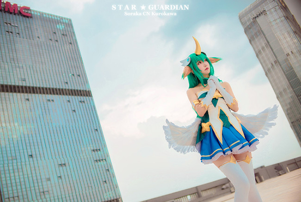 Cosplay tuyệt đẹp không tì vết của Vệ Binh Tinh Tú Soraka trong Liên Minh Huyền Thoại