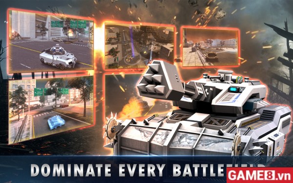 Tank Battle: 3D Tank Wars - Game bắn tăng cực sôi động đã có mặt trên mobile
