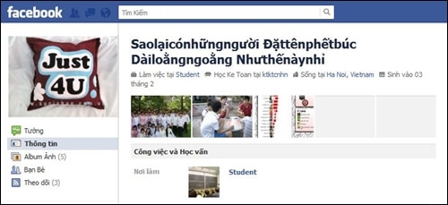Những cái tên Facebook oách xà lách nhất Việt Nam ai nhìn cũng phải quỳ