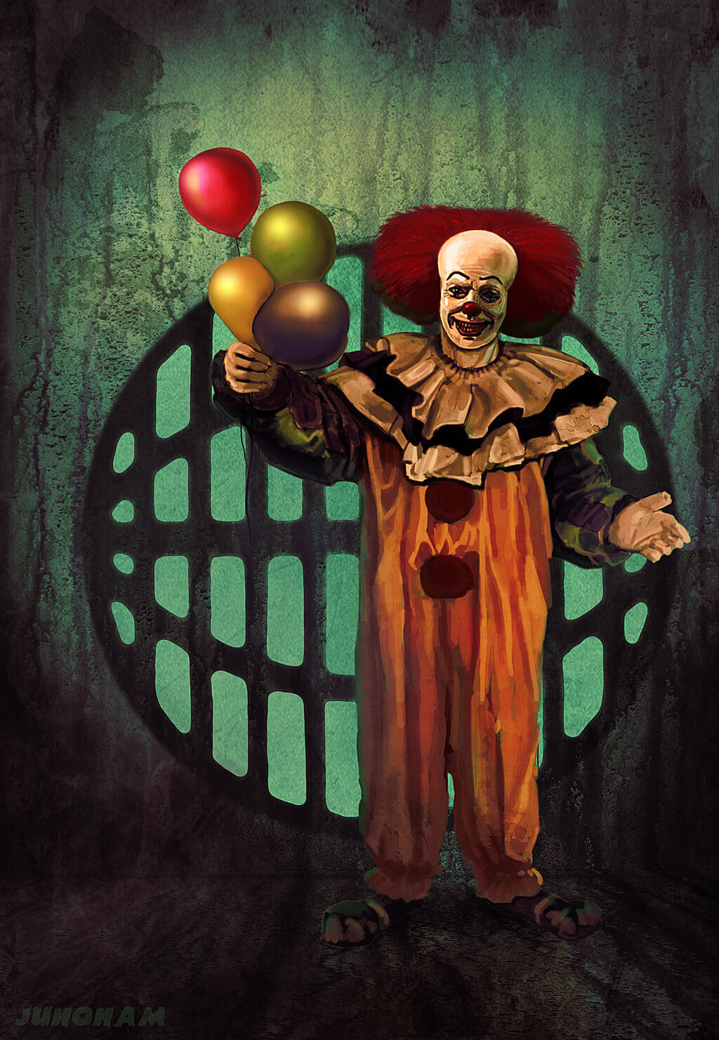 Gã hề Pennywise phiên bản anime còn đáng sợ hơn bản gốc gấp nhiều lần