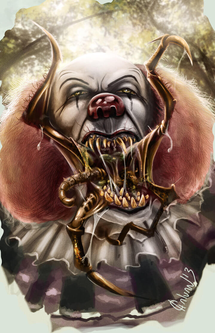 Gã hề Pennywise phiên bản anime còn đáng sợ hơn bản gốc gấp nhiều lần