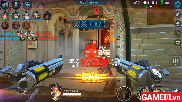 Trải nghiệm Thương Hỏa Chiến Thần: Phiên bản Overwatch Mobile đích thực là đây chứ đâu!