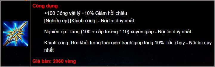 Liên Quân Mobile: 5 trang bị mới được cập nhật trong 