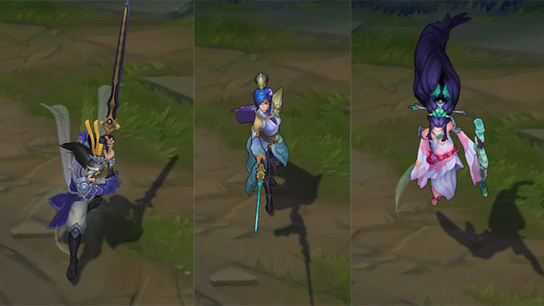 LMHT: Riot ra mắt nhóm trang phục tiên hiệp: Master Yi Thiên Kiếm, Janna Tiên Kiếm, Fiora Phi Kiếm