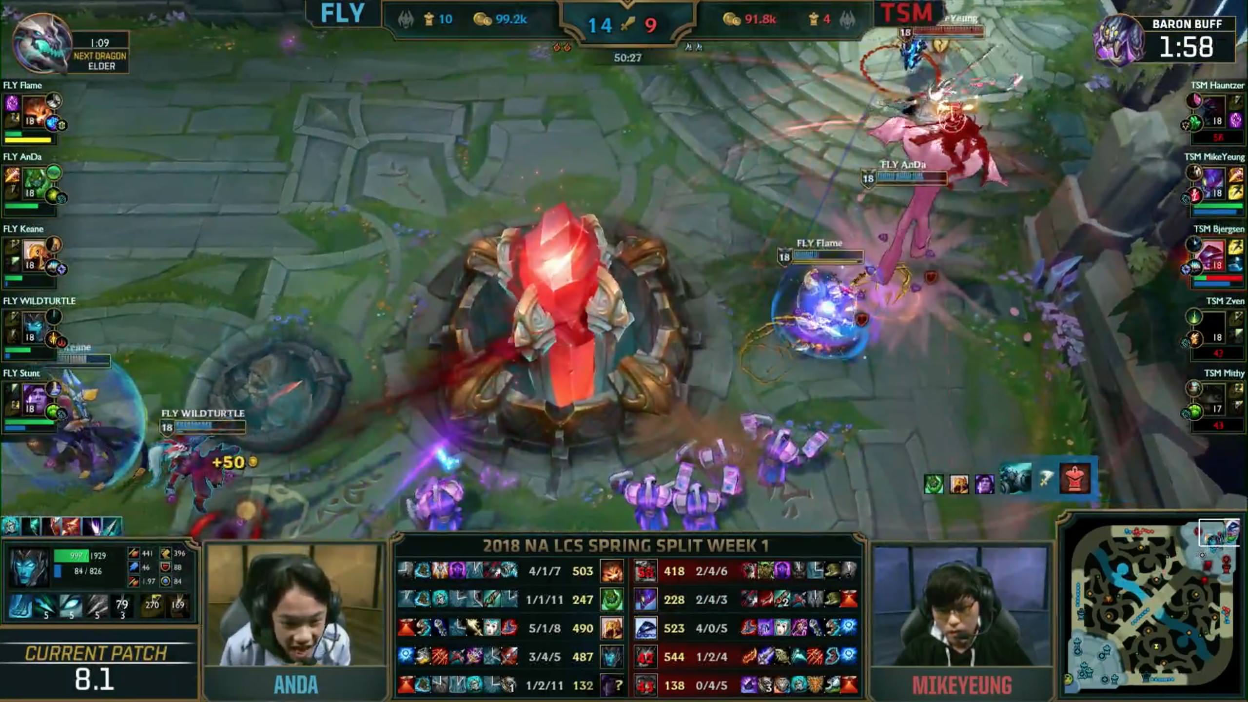 LMHT: Team SoloMid nhận trận thua thứ 2 liên tiếp tại LCS NA 2018 sau thất bại trước FlyQuest