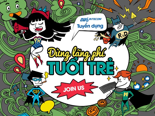 VTC Intecom tuyển dụng nhân viên
