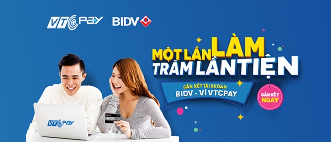 Chính sách Nạp tiền Ví VTC Pay miễn phí từ internet banking của BIDV sẽ được áp dụng từ nay tới hết tháng 9/2017