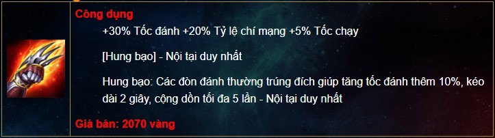 Liên Quân Mobile: 5 trang bị mới được cập nhật trong 